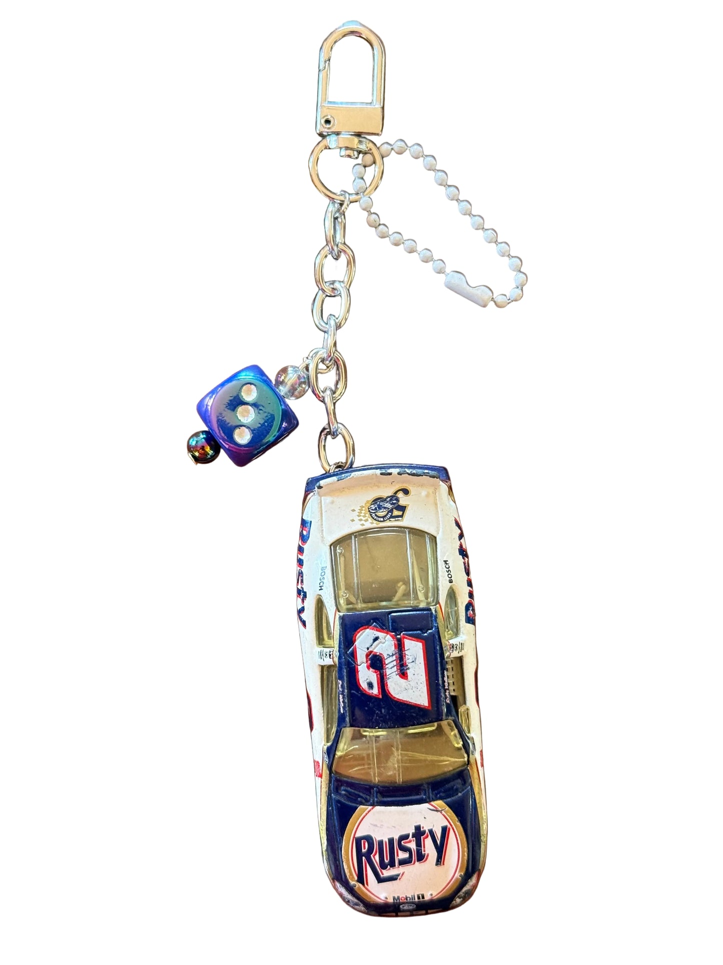 Race car keychains (vintage nascar die casts)π