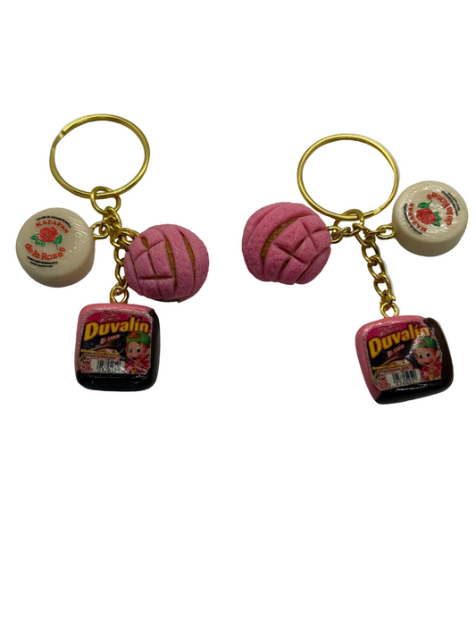 Mexican treats, keychains