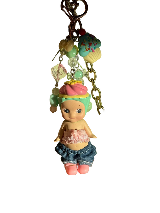 Handmade Angel Keychain – Custom Outfit Bag Charm