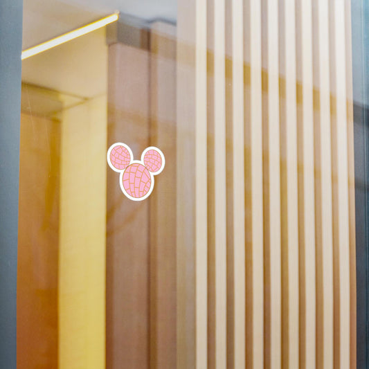 Cute Mouse Concha Kiss-Cut Vinyl Decals for Kids, Home Decor, Car Stickers, Party Favors, Gift Wrap, Kids' Room Decoration