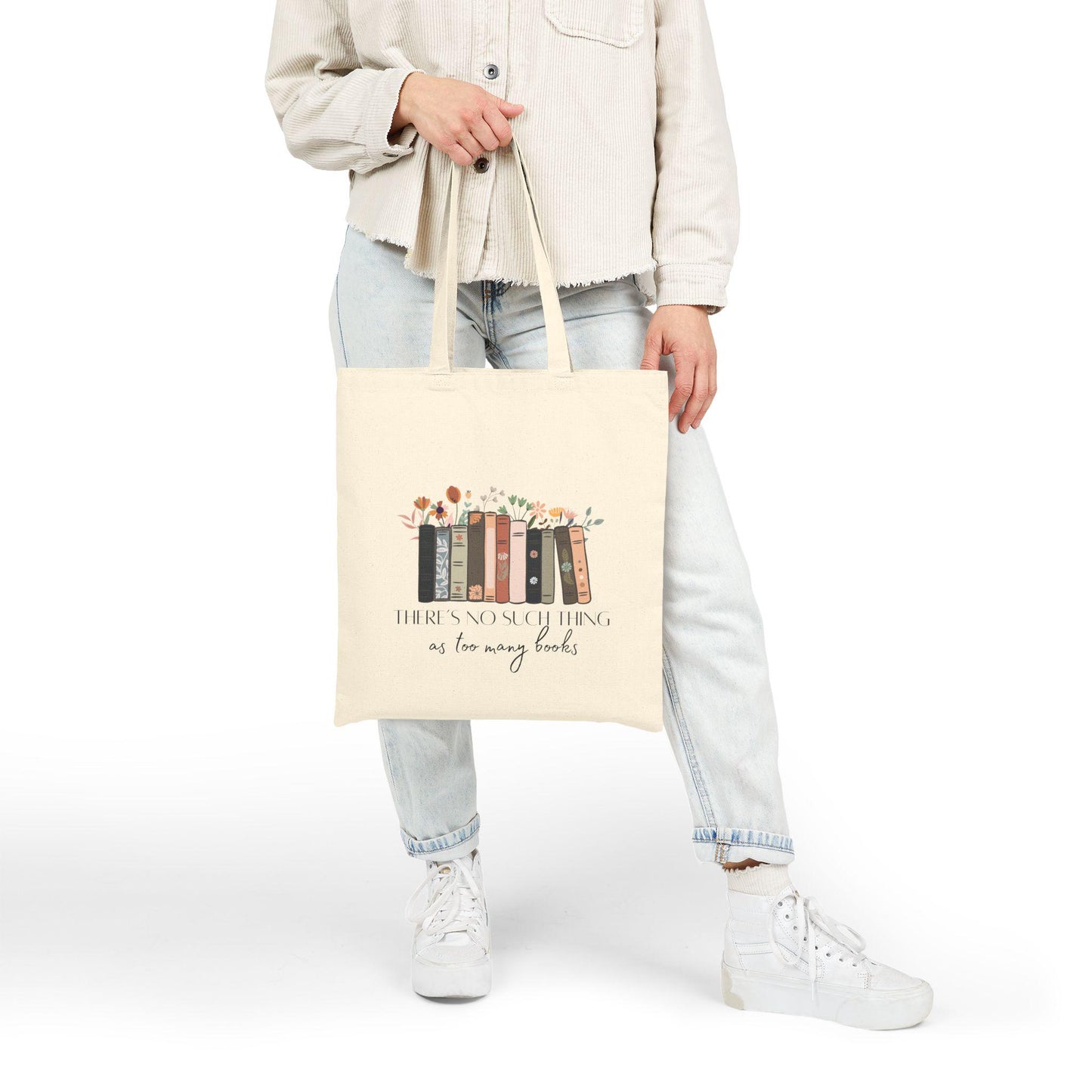 Book Lover Tote Bag: Cotton Canvas Literary Gift
