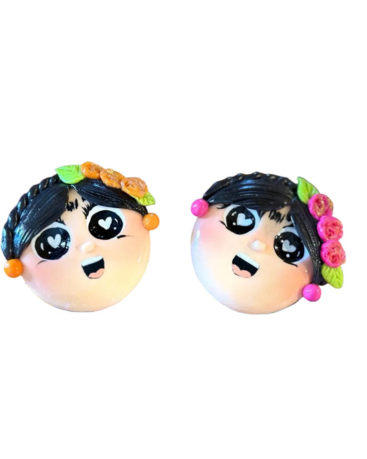 La Frida y La Catrina pocket mirrors