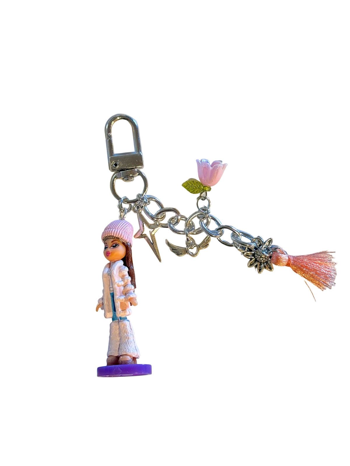 Itsy Bitsy Bratz Bag Charm – Handmade Y2K Nostalgic Mini Keychain