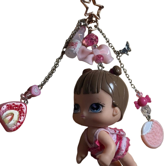 Bratz Babyz Lil Angels Keychain – Y2K Nostalgia Handmade Bag Charm
