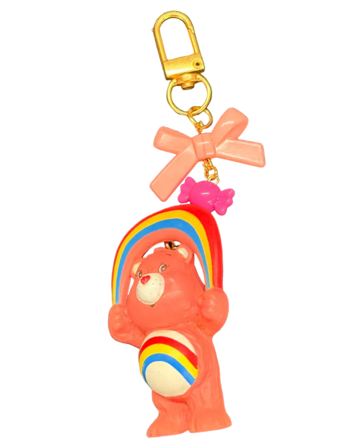 Vintage Care Bears, upcycled keychains. Care Bears from the 80’s!