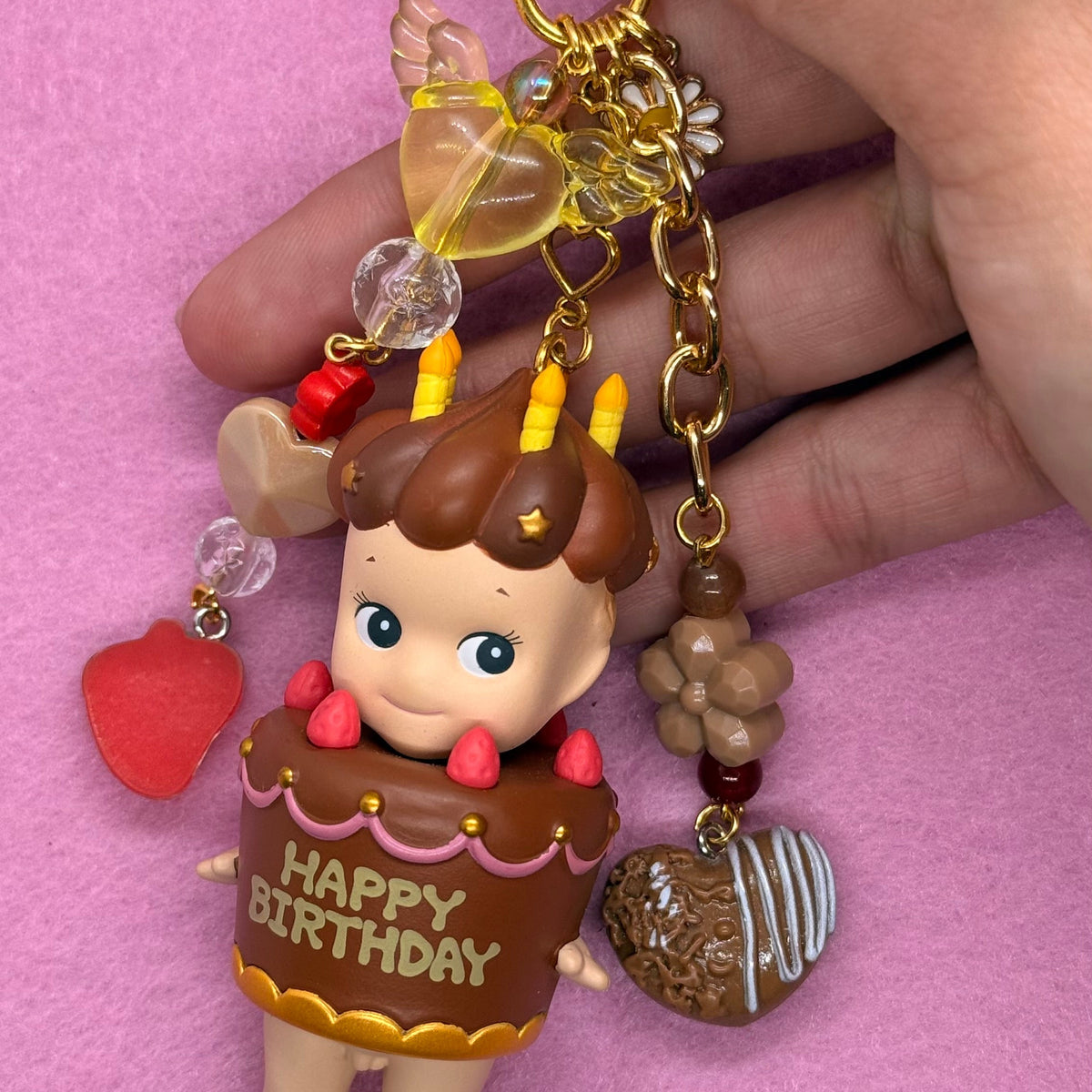 Handmade Sonny Angel Keychain – Custom Outfit Kawaii Bag Charm