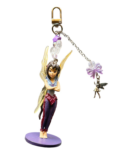Pixie hollow inspired bag charms- nostalgic bag charm fairies-