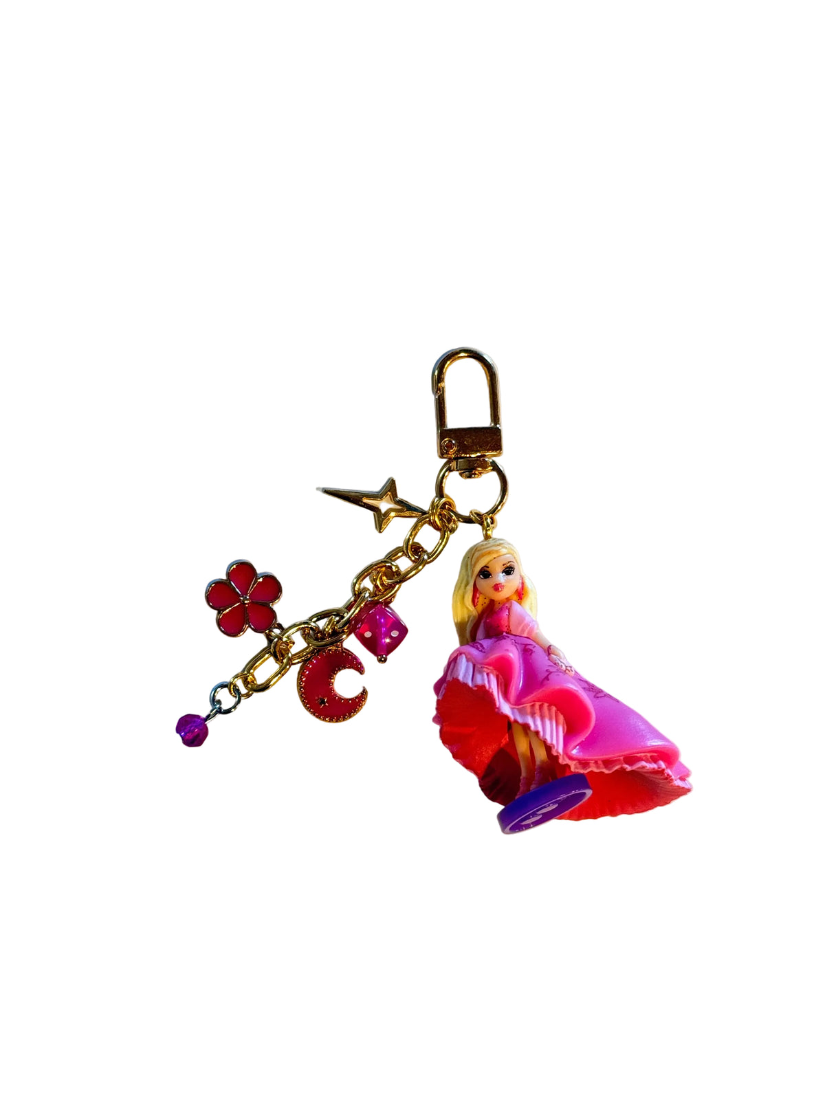 Itsy Bitsy Bratz Bag Charm – Handmade Y2K Nostalgic Mini Keychain