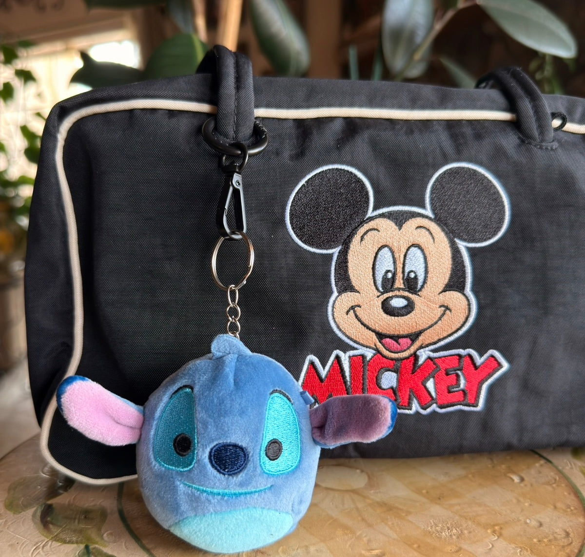 Disney plushie bag charms, park pals. Upcycled plushies