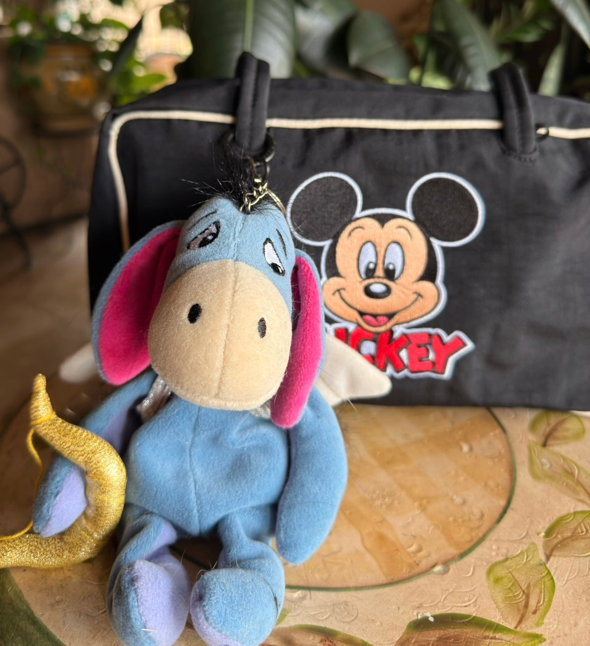 Disney plushie bag charms, park pals. Upcycled plushies