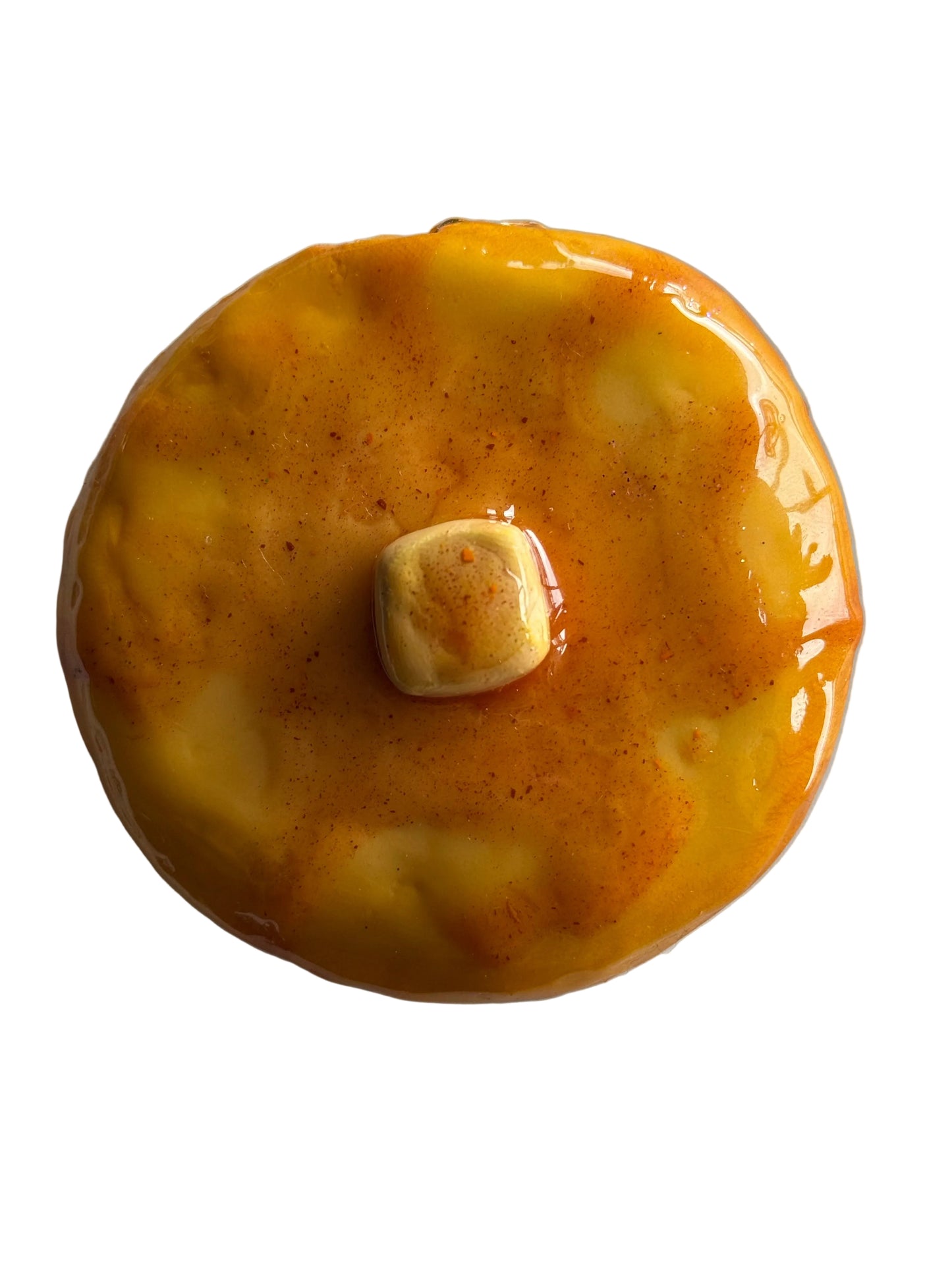 Handmade Mexican Sweet Treat Compact Mirror: Concha, Galleta, Payaso, Waffle, Pancake