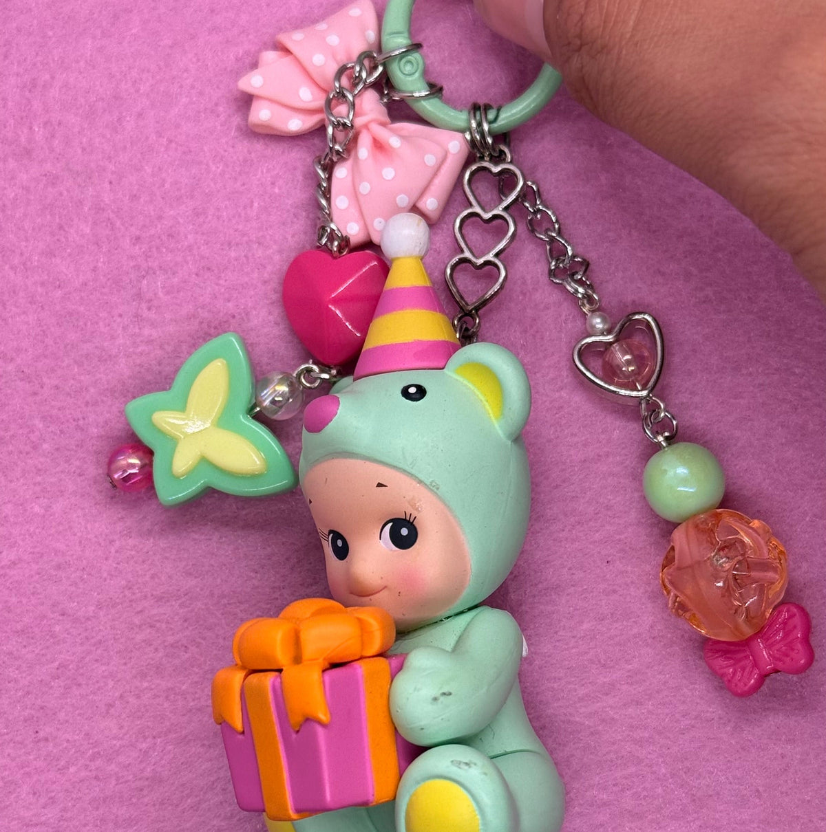 Handmade Sonny Angel Keychain – Custom Outfit Kawaii Bag Charm
