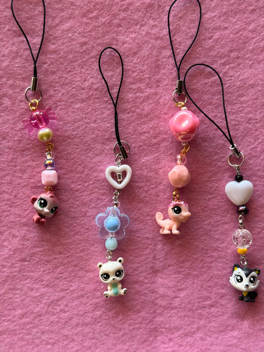 LPS Camera Charm Blind Box Series 3 – Handmade Collectible Bag & Phone Charm