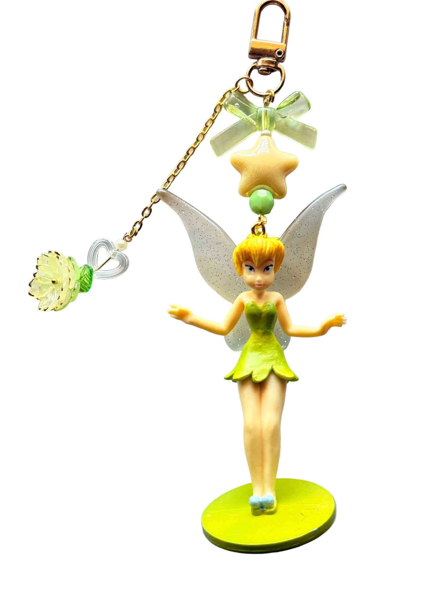 Pixie hollow inspired bag charms- nostalgic bag charm fairies-