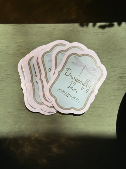 Dragonfly Inn Gilmore Girls Stickers. Handmade.