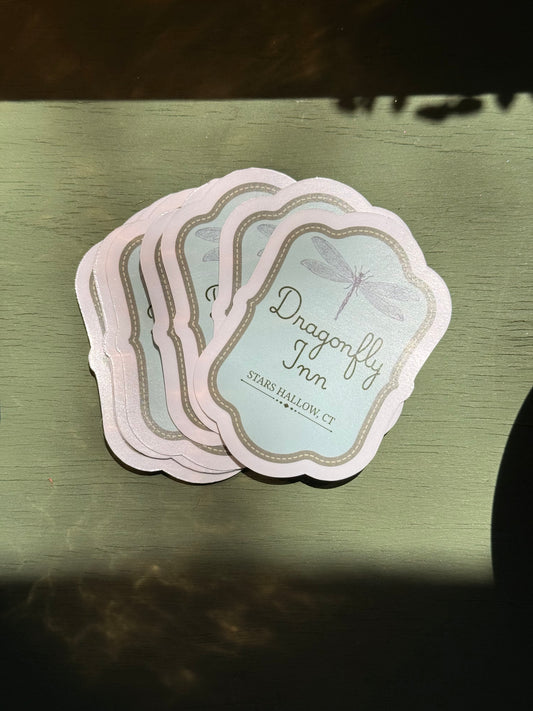 Dragonfly Inn Gilmore Girls Stickers. Handmade.