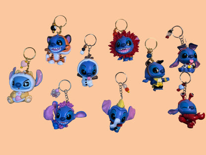 Costume Halloween Stitch Bag Charms, Keychains