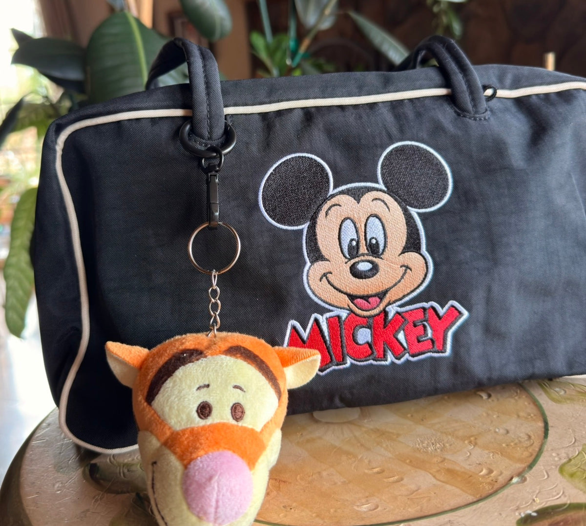 Disney plushie bag charms, park pals. Upcycled plushies
