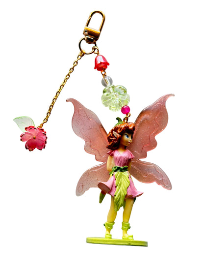 Pixie hollow inspired bag charms- nostalgic bag charm fairies-
