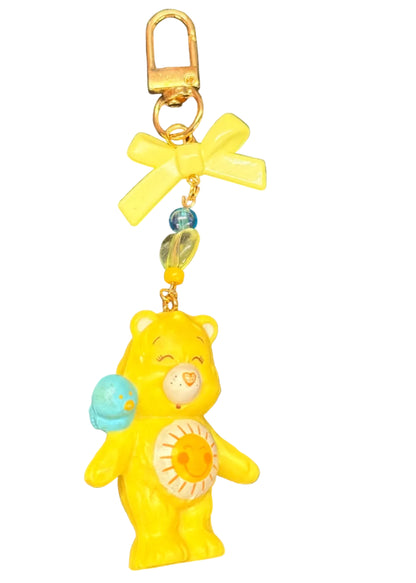 Vintage Care Bears, upcycled keychains. Care Bears from the 80’s!