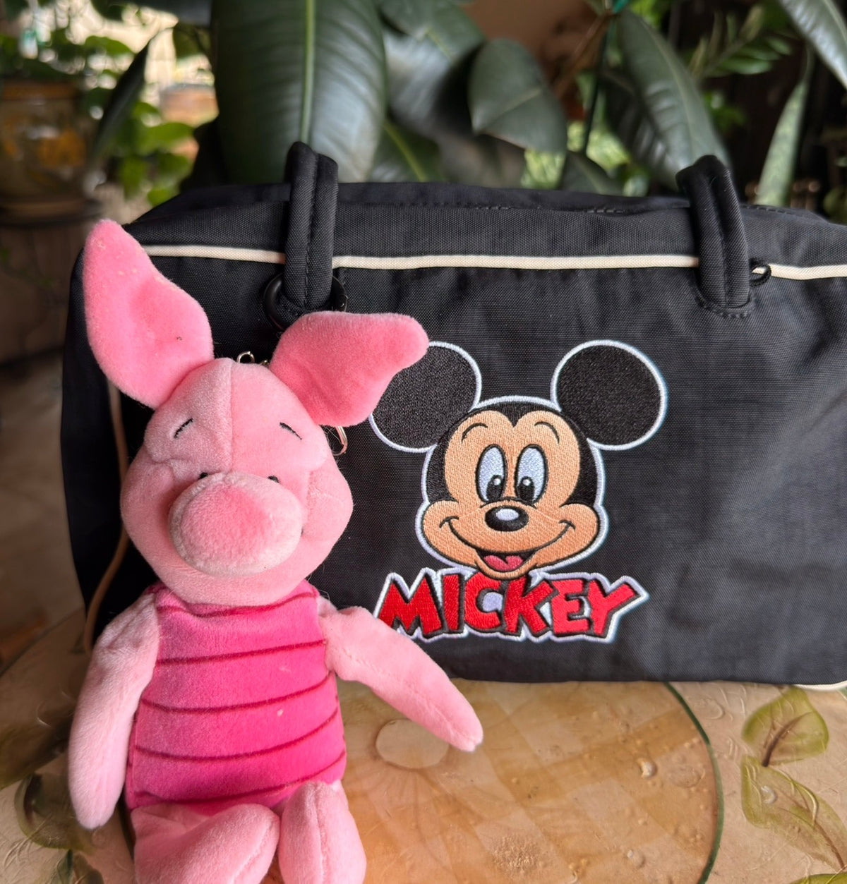 Disney plushie bag charms, park pals. Upcycled plushies