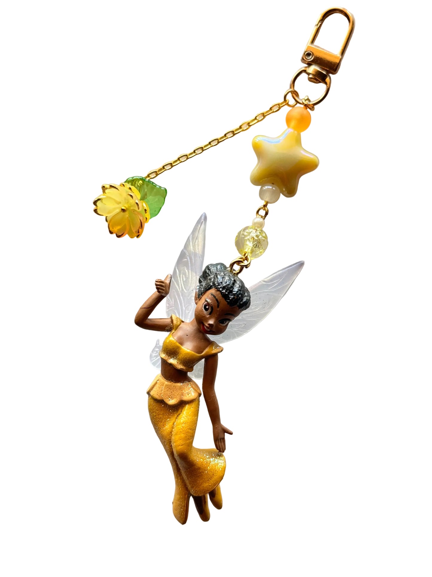 Pixie hollow inspired bag charms- nostalgic bag charm fairies-