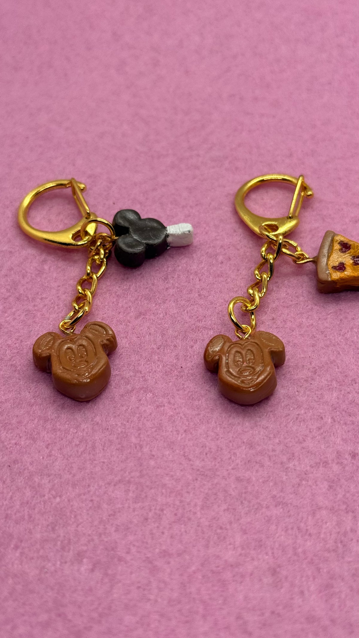 Disney foodie snack keychains. Handmade 💕