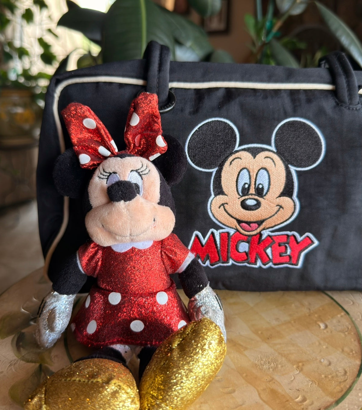 Disney plushie bag charms, park pals. Upcycled plushies