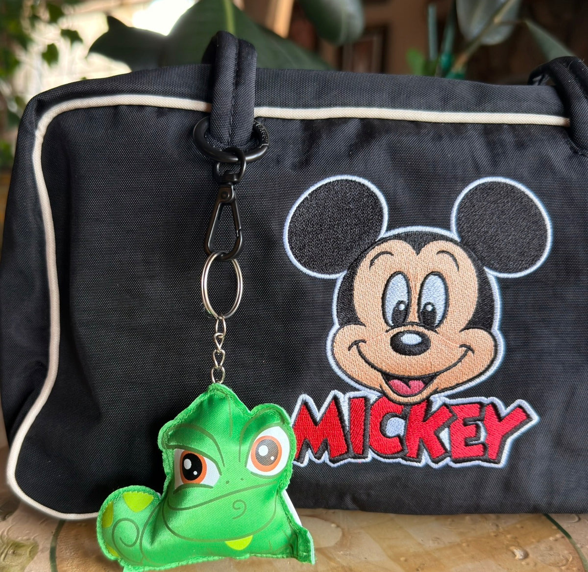 Disney plushie bag charms, park pals. Upcycled plushies