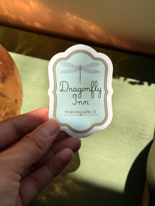 Dragonfly Inn Gilmore Girls Stickers. Handmade.