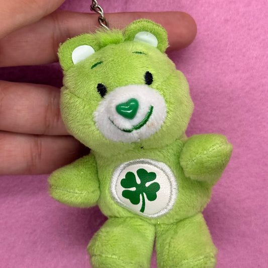 Plush care bear keychains upcycled plushies