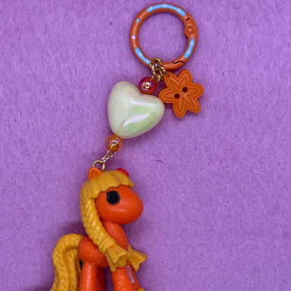 Lalaloopsy ponies keychains|bag charms nostalgic upcycled toys