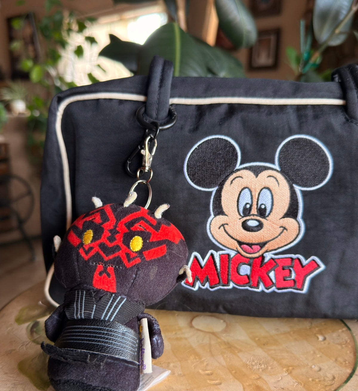 Disney plushie bag charms, park pals. Upcycled plushies