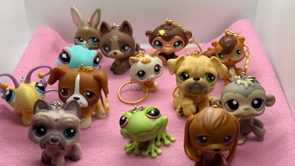 Littlest Pet Shop Keychains- minimalistic option