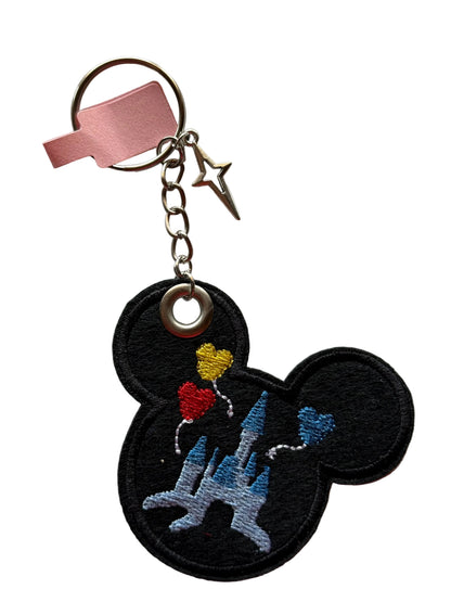 Retro Cartoon Patch Keychains – Park Day Aesthetic ✨