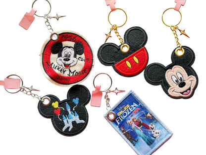 Retro Cartoon Patch Keychains – Park Day Aesthetic ✨