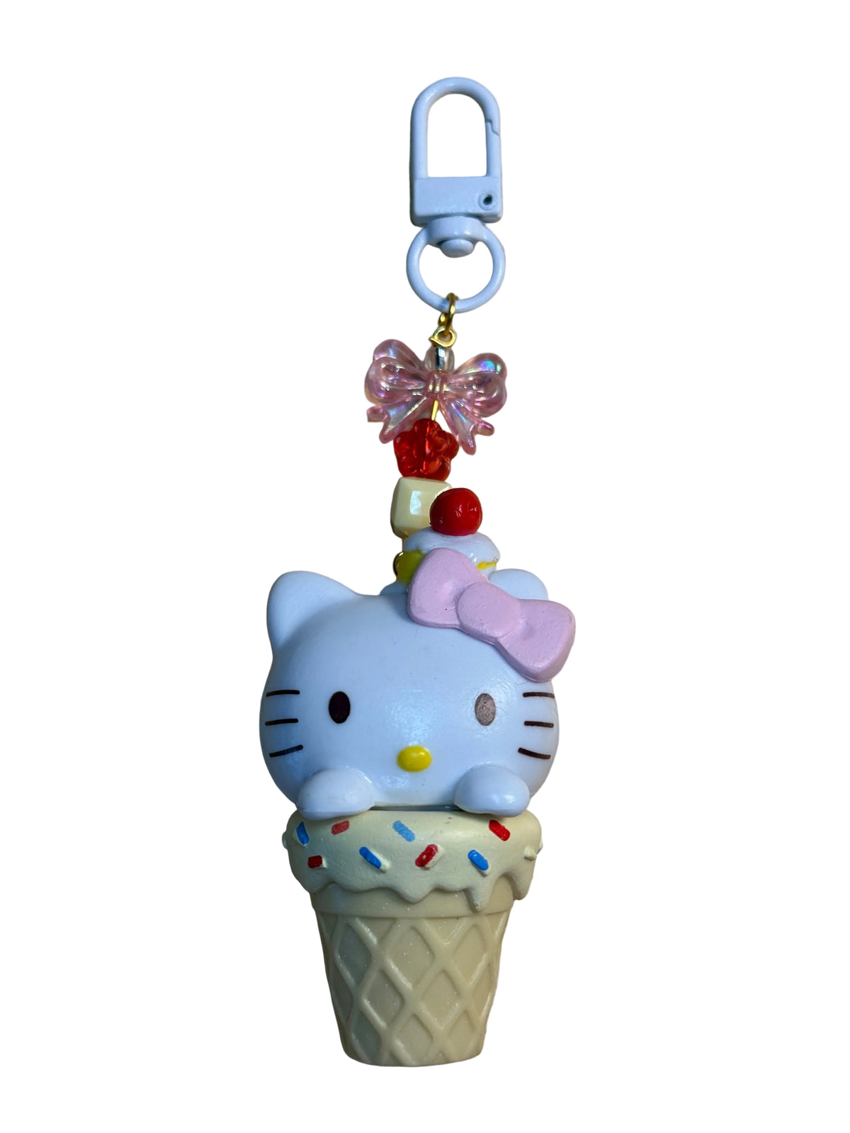 Hello Kitty & Friends Bag Charm – Handmade Kawaii Keychain Accessory