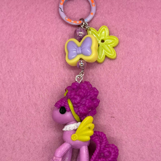 Lalaloopsy ponies keychains|bag charms nostalgic upcycled toys