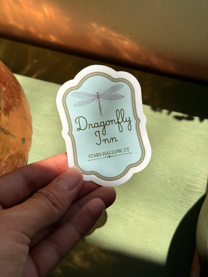 Dragonfly Inn Gilmore Girls Stickers. Handmade.