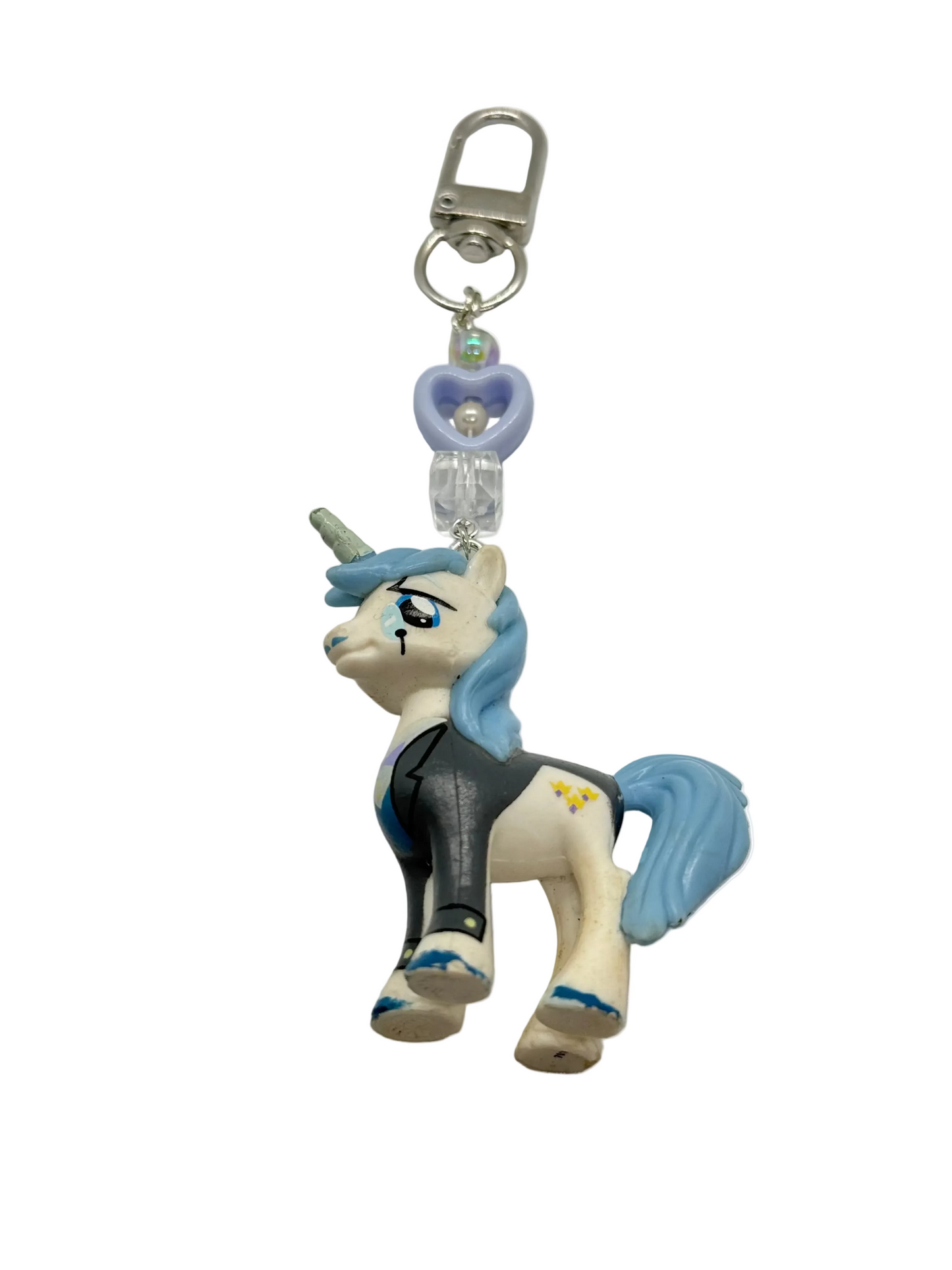 Male Pony Character Keychains – Nostalgic 2000s Cartoon Bag Charm (7 Styles Available)