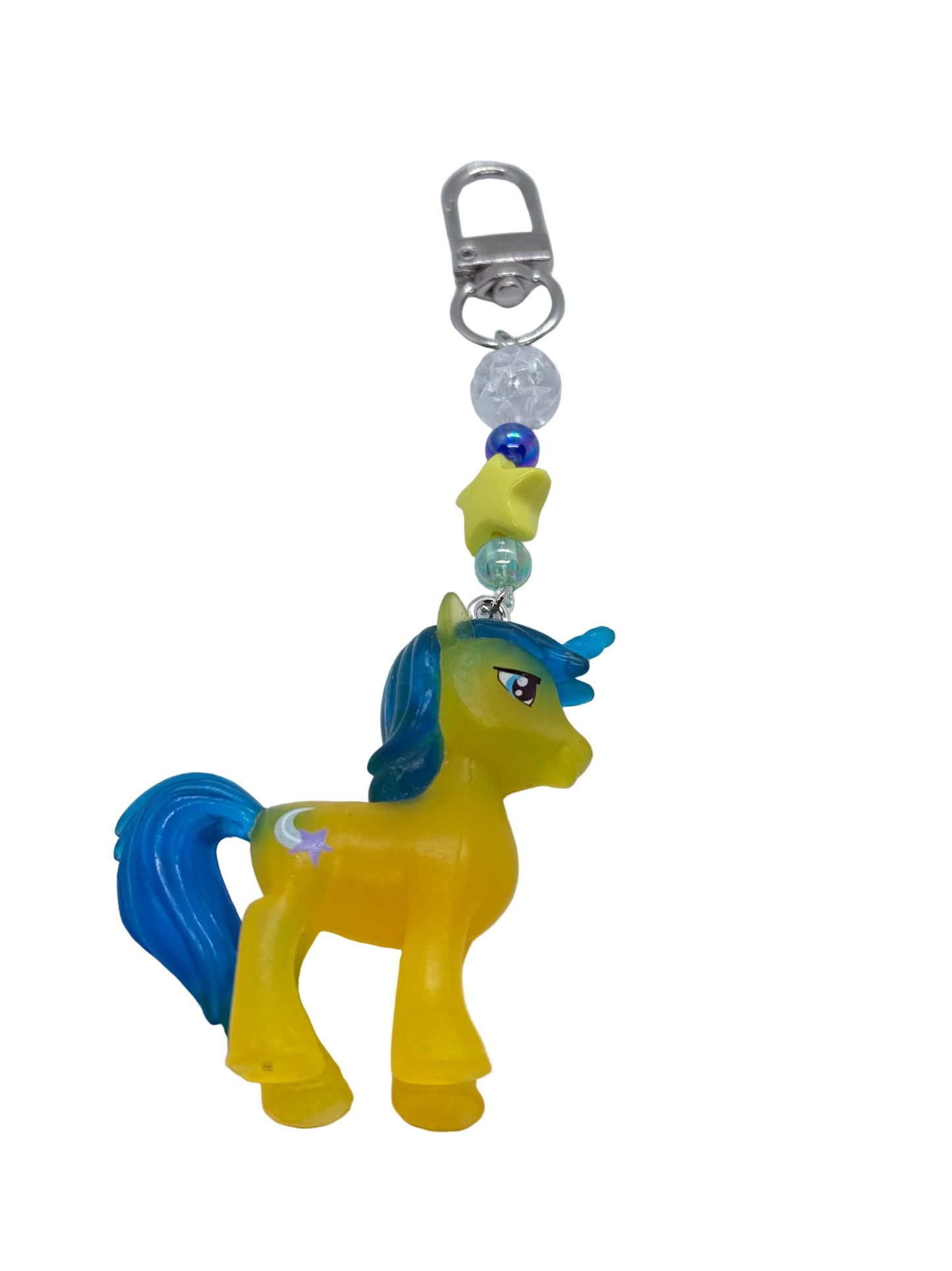 Male Pony Character Keychains – Nostalgic 2000s Cartoon Bag Charm (7 Styles Available)