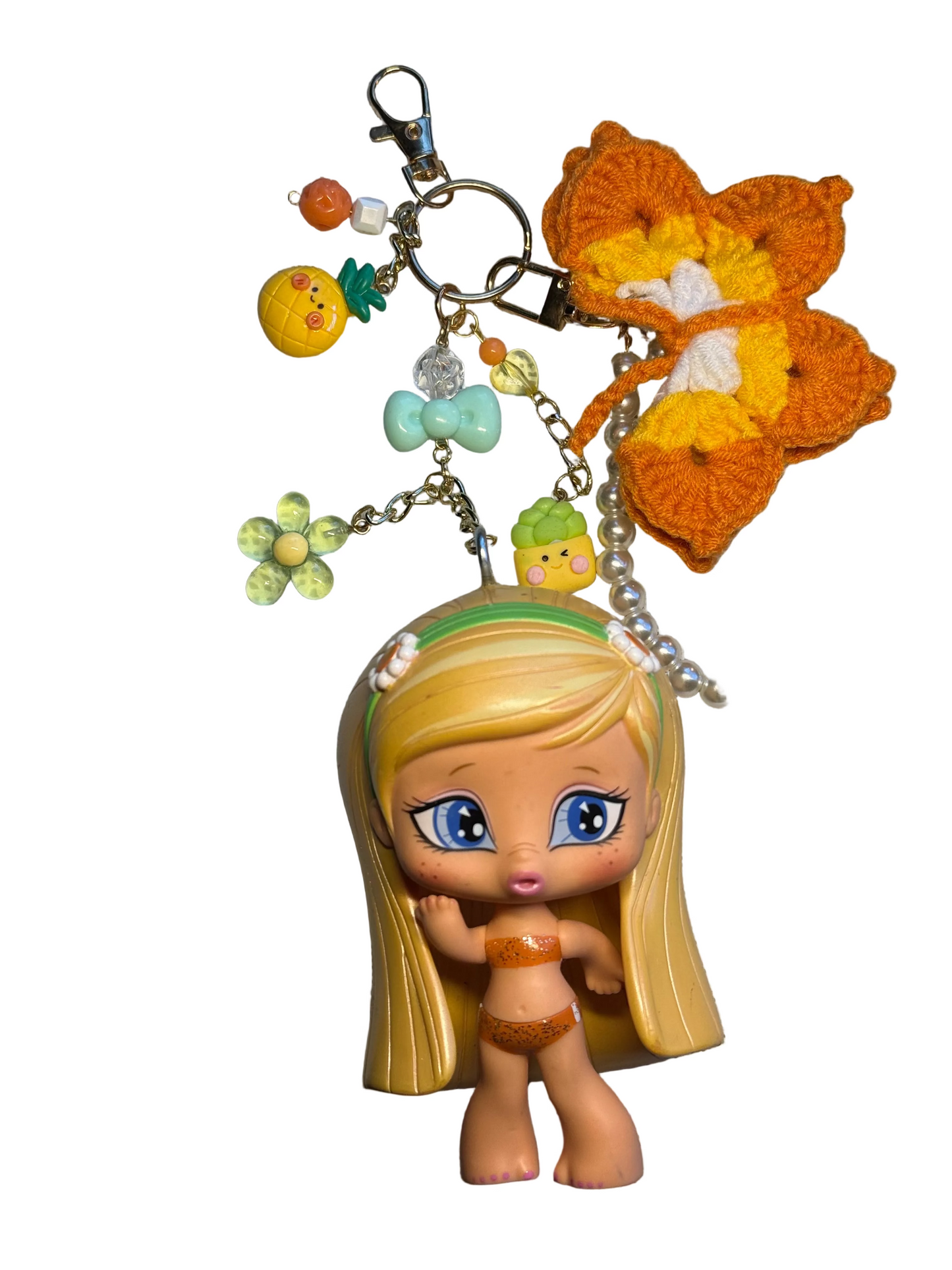 Bratz babyz Keychain: Y2K Nostalgia Bag Charm - Handmade Keyring