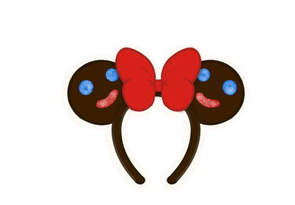 Mexicana Mouse Ears Sticker Sheet | Hispanic Culture Stickers | Cute Latina Stickers | Mexican Inspired Planner Stickers | Hand Drawn 2 Inch Stickers