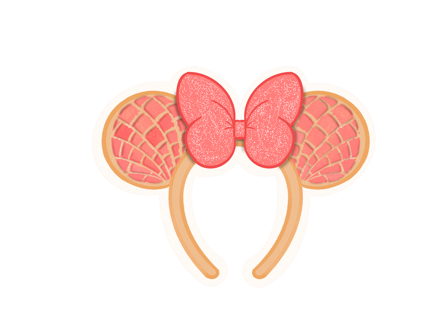 Mexicana Mouse Ears Sticker Sheet | Hispanic Culture Stickers | Cute Latina Stickers | Mexican Inspired Planner Stickers | Hand Drawn 2 Inch Stickers