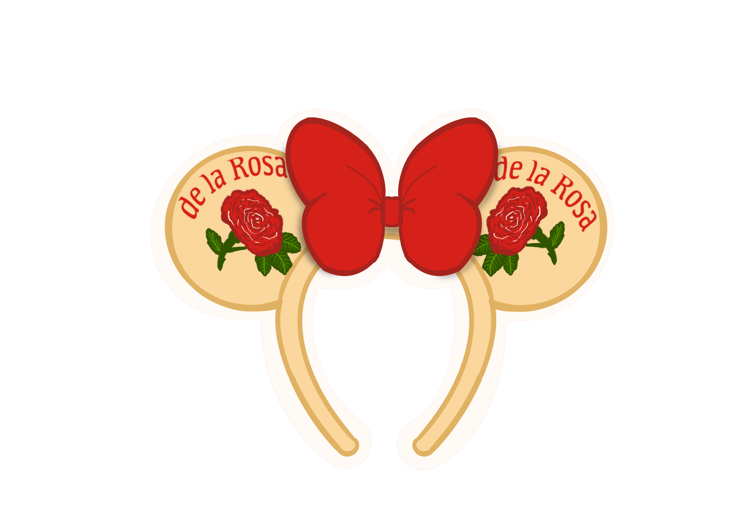 Mexicana Mouse Ears Sticker Sheet | Hispanic Culture Stickers | Cute Latina Stickers | Mexican Inspired Planner Stickers | Hand Drawn 2 Inch Stickers