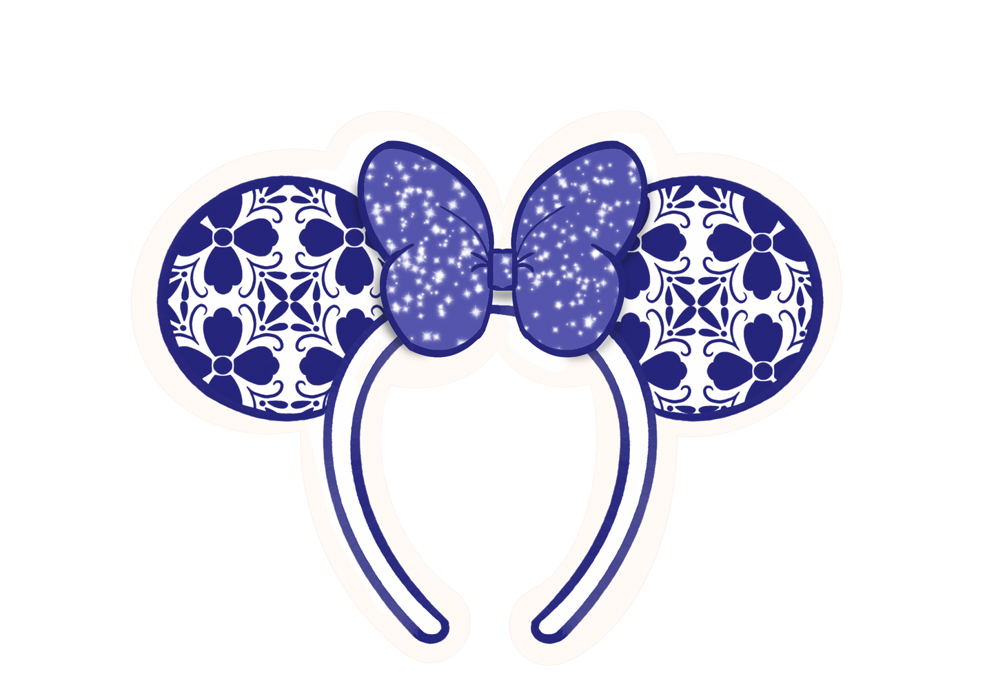 Mexicana Mouse Ears Sticker Sheet | Hispanic Culture Stickers | Cute Latina Stickers | Mexican Inspired Planner Stickers | Hand Drawn 2 Inch Stickers