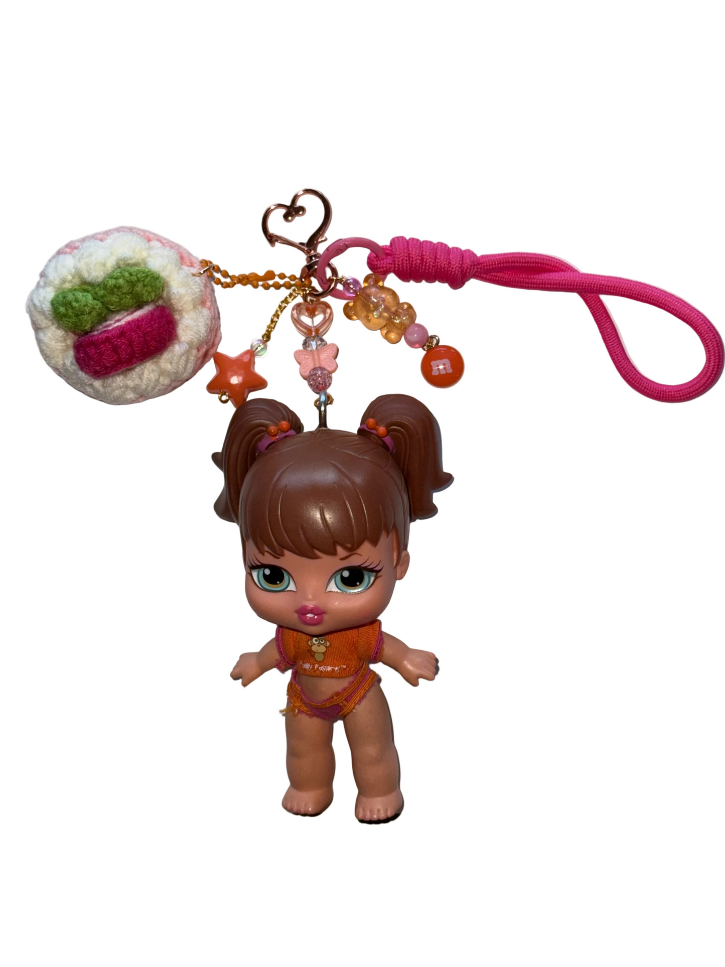 Bratz babyz Keychain: Y2K Nostalgia Bag Charm - Handmade Keyring