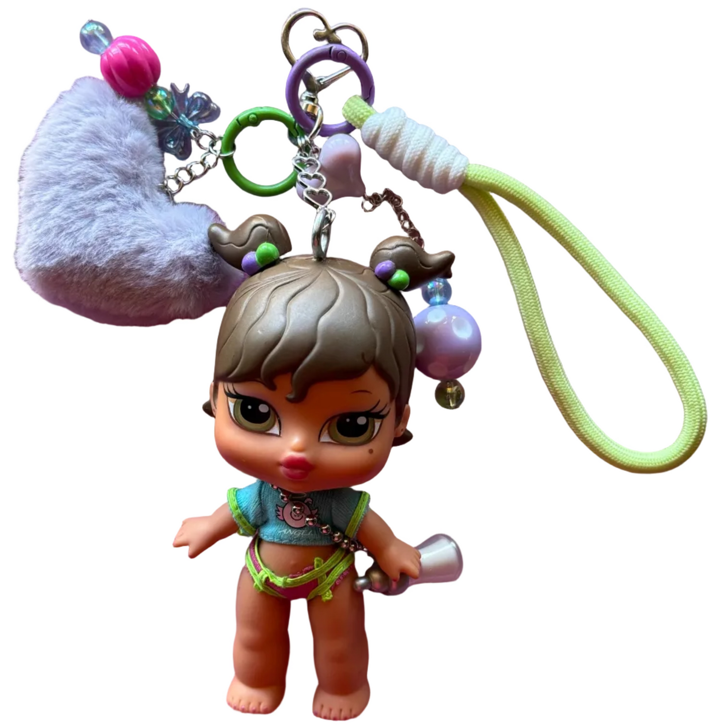 Bratz babyz Keychain: Y2K Nostalgia Bag Charm - Handmade Keyring
