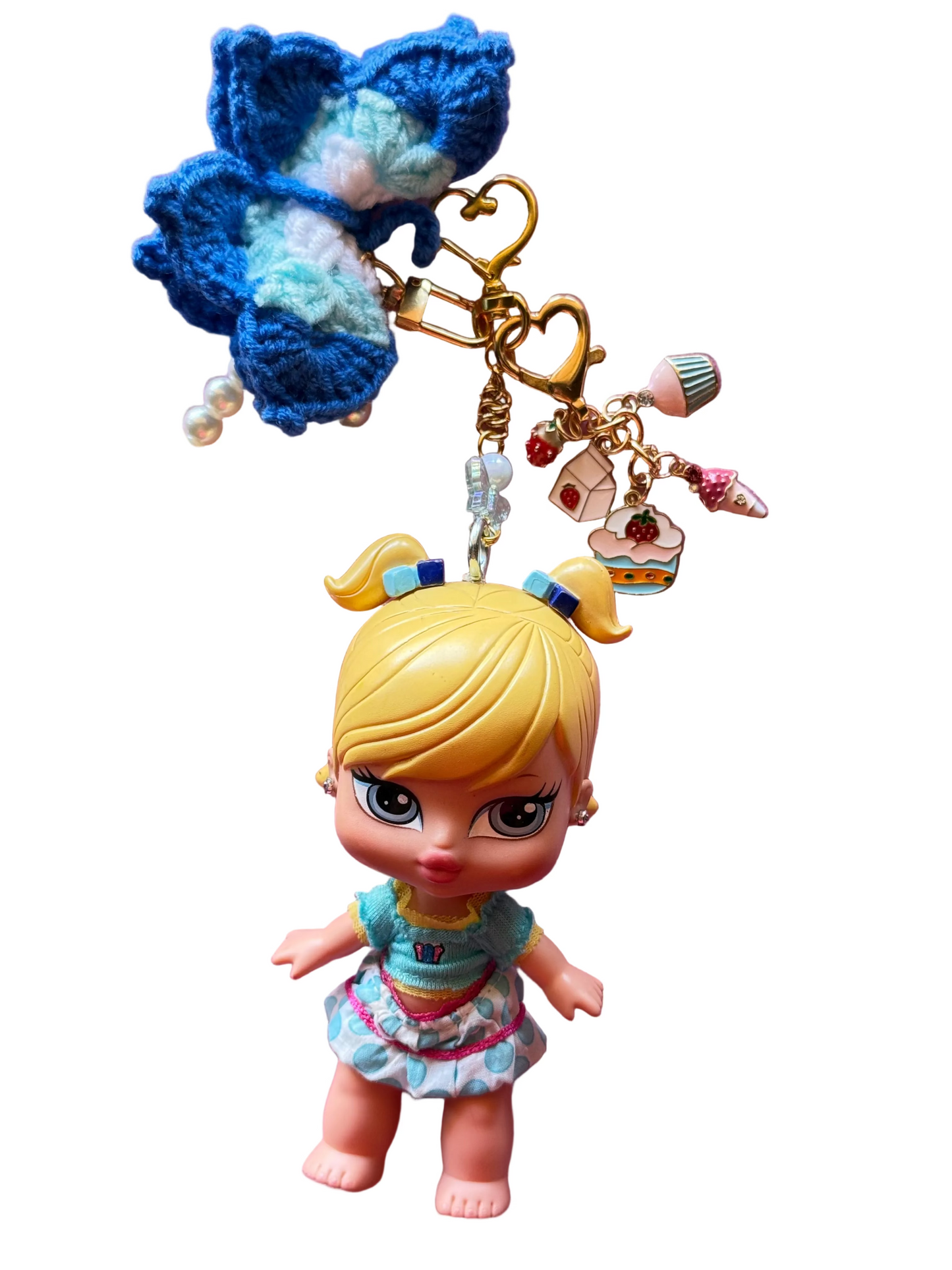 Bratz babyz Keychain: Y2K Nostalgia Bag Charm - Handmade Keyring