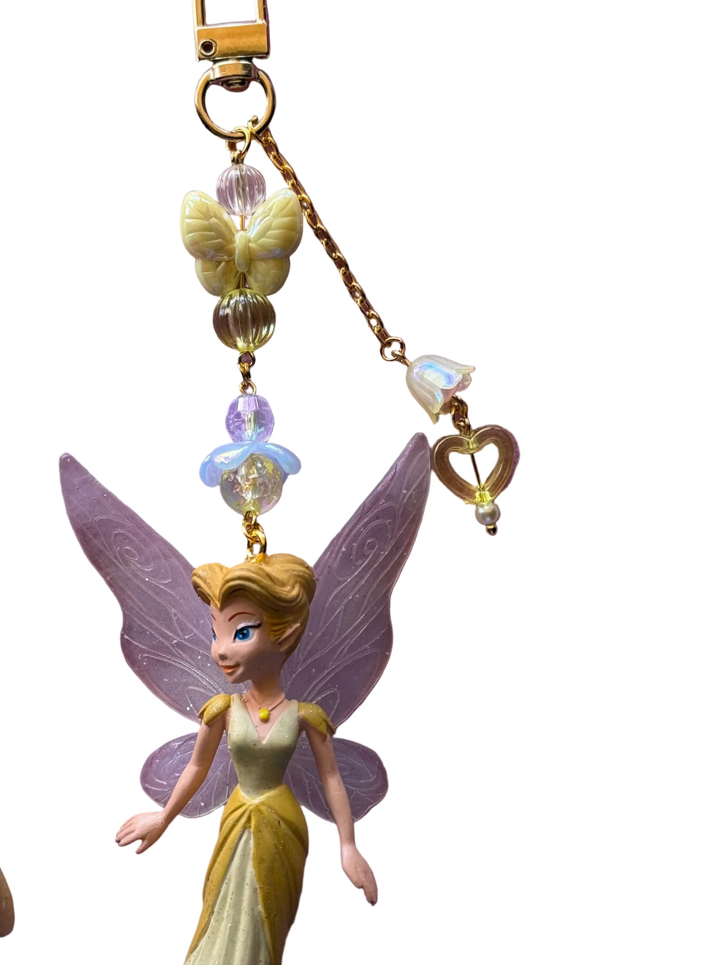 Pixie hollow inspired bag charms- nostalgic bag charm fairies-